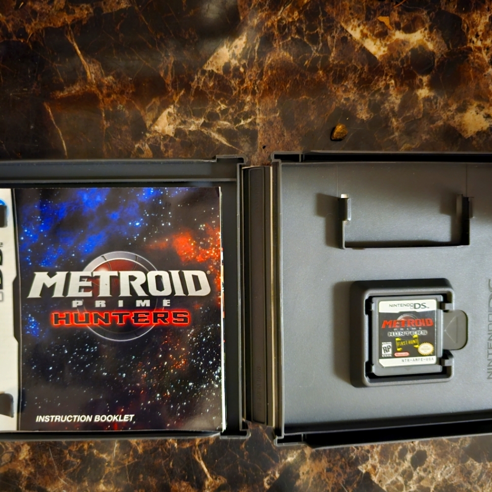 Metroid prime hunters Nintendo ds